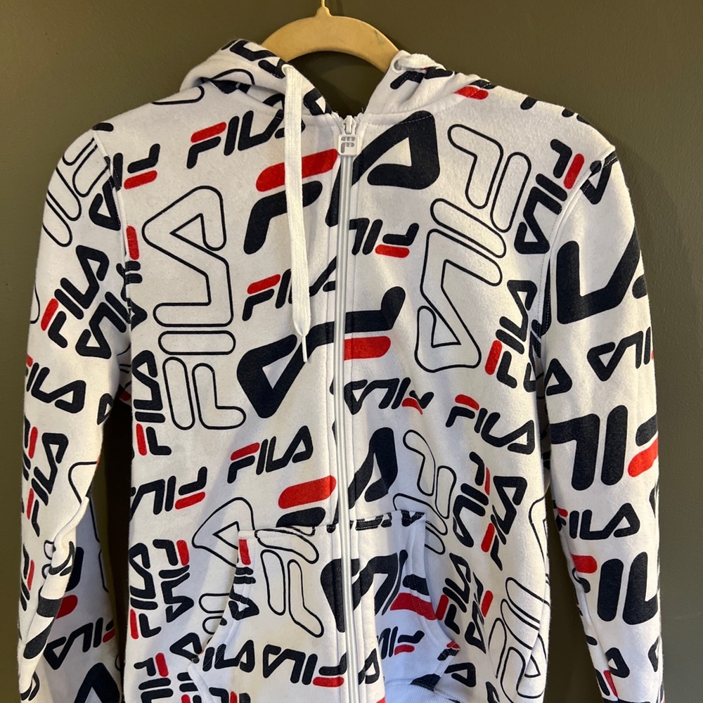Vintage fila hoodie.